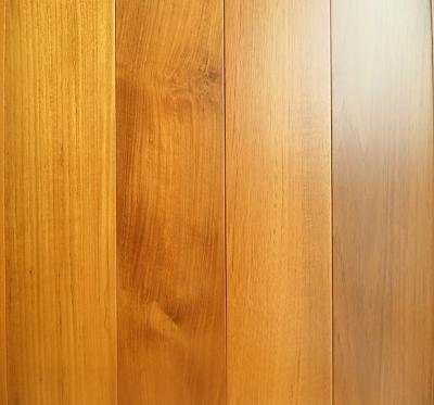 China dark matured old teak solid wood floors for sale