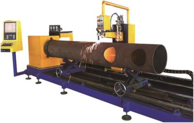 China 3 Axis CNC Pipe Cutting Machine Cutting Round Steel Pipes with High Precision for sale