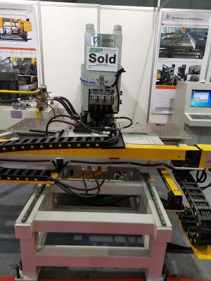 China 1500x800mm Cnc Punch Press Machine Cnc Plate Hole Punching Machine à venda