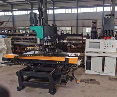 China High Speed CNC Plate Punching And Drilling Machine With Marking Function Hole Diameter 50mm for sale