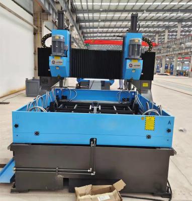 Κίνα Διπλός CNC ατσάλινων σκελετών αξόνων κινητός τύπος μηχανών διατρήσεων πιάτων προς πώληση