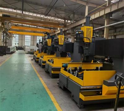 China Velocidad rápida de la perforadora de la placa del CNC del reborde del metal del diámetro 2000m m en venta