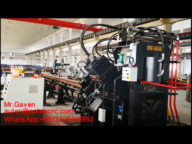 Electric CNC Angle Punching Machine Heavy Duty Pneumatic Type
