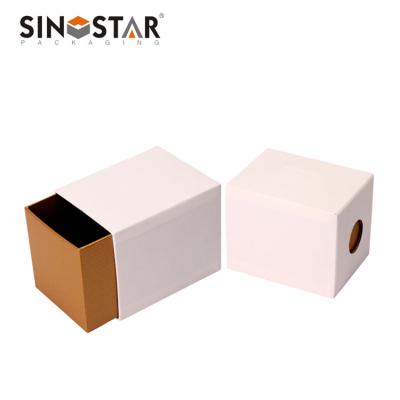 中国 Elegant Style Paper-Based Container with Logo and Performance 販売のため