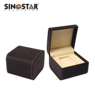 China Top and Bottom Box/Custom Leather Watch Box Watch Storage and Display Dust-proof and Scratch-resistant for sale