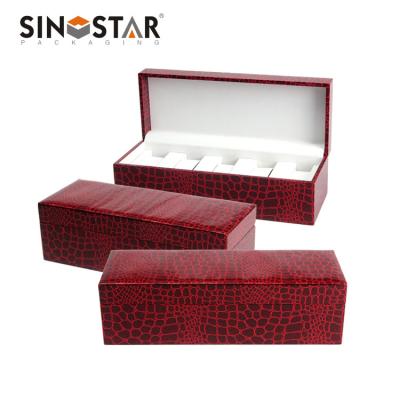 China Plastic Timepiece Organizer Box Perfect for Business and Personal Organization en venta
