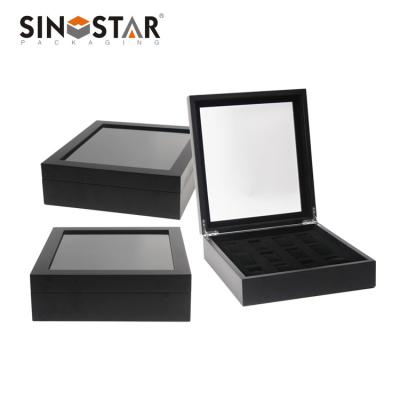 Китай Inside Material Beig Color Or White Velvet and Wood Watch Organizer Box Inside Inside продается