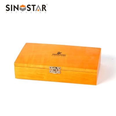 Chine Handmade Wooden Jewelry Box with Multiple Compartments for Gift Boxes Packing à vendre
