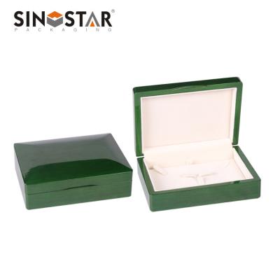 China Wooden Jewelry Gift Box with 7cm Height and Brown Color for You to Choose for sale