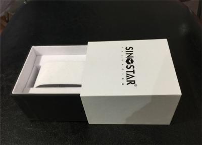 China Eco - caja de reloj de papel amistosa brillante/acabamiento de la superficie de la laminación de Matt en venta