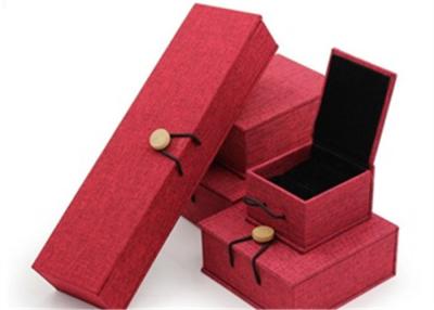 China Luxury Necklace Paper Jewelry Box Offset Printing Durable For Presentation Gift for sale
