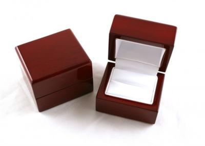 中国 ブラウンの小さい空のギフト用の箱の箱、注文のロゴ色旅行宝石箱 販売のため