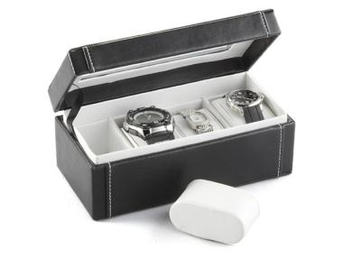 Cina Amichevole eco- dell'orologio di stoccaggio del cuoio multiplo di qualità superiore della scatola per gli orologi degli uomini in vendita