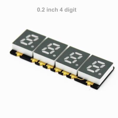 China Mini Fnd 0.2 Inch 0.56 inch 4 Digit 7segment Smd Led Numeric Display for sale