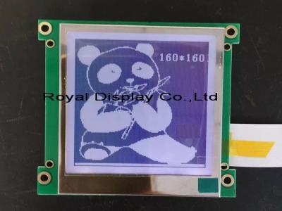 China 160x160 Lcd Graphic Display , Monochrome Graphic Display With PCBA for sale