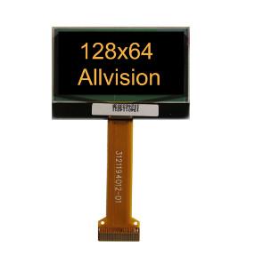 China Yellow Color 1.6 Inch OLED Display Module OEM / ODM Available QG-2864GSYDG01 for sale