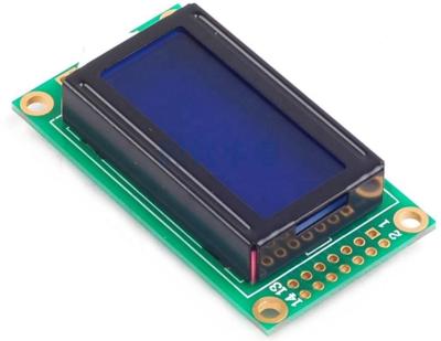 China Alphanumeric Character LCD Display Module STN 8x2 Monochrome for sale