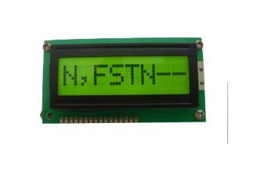 Cina Modulo LCD del carattere di STN 8x1 con il certificato RYB0801A ROHS/dello SGS in vendita