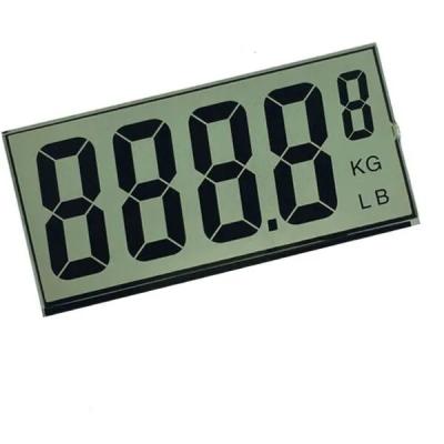 China Alphanumeric 7 Segment Custom LCD Display I2C Interface For Front Screen for sale
