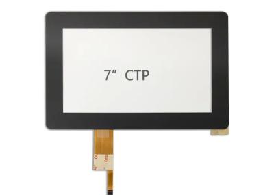 Chine L'écran tactile capacitif fait sur commande I2C de PCT connectent 7 le panneau multi d'écran tactile de pouce PCAP à vendre