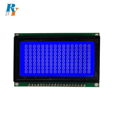 China Mono COB Transmissive STN Blue Graphic LCD Module LCD Segment Display 128x64 Dots for sale