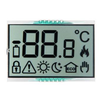 中国 TNの温度計のためのTransmissive肯定的なモノクロ区分LCDの表示 販売のため