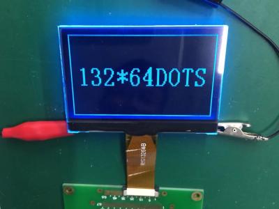 China DFSTN Transmissive 132x64 Dots COG Monochrome Graphic LCD Module for sale