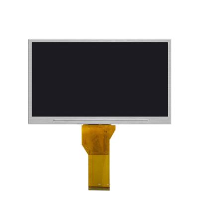 China 7 Inch 1024*3(RGB)*600 Lvds IPS I2c TFT LCD Display With CTP Muti-Color LCD for sale
