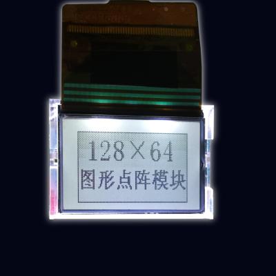Cina blu grafico dell'esposizione dell'affissione a cristalli liquidi della vendita all'ingrosso 12864 della fabbrica del modulo dell'esposizione dell'affissione a cristalli liquidi 128X64dots giallo verde in vendita