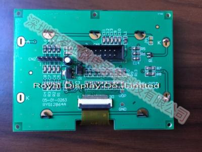 China Character Dfstn Blue 12864 LCD Display Module with White Backlight for sale