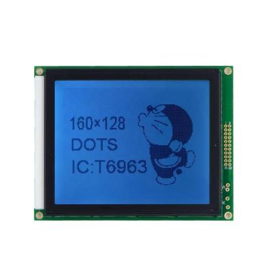 중국 160128 그래픽 LCD 모듈 T6963c 5V 22 핀 160X128 LCD 디스플레이 판매용