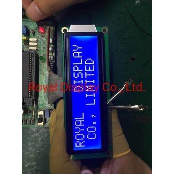 중국 MCU 8 비트 24X2 문자 LCD 화면 COB LCM RYP2402A LED 백라이트 판매용