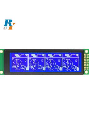 China ISO STN Graphic LCD Display 5.25V Blue 256×64 Negative LCD Display for sale