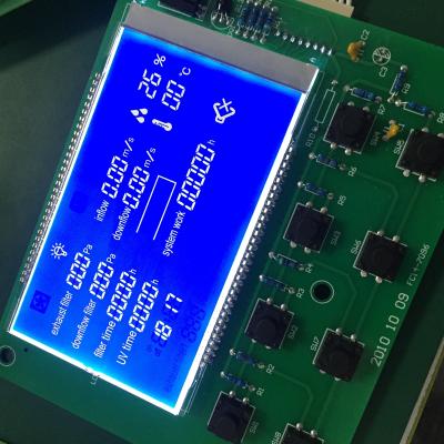 中国 注文LCDのパネルのStnの青く写実的な陰性はフィルターのためのLCDのモニターを分極する 販売のため