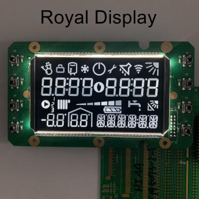 China Customized VA LCD Display IPS 7Segment Graphic LCD Module With PCB Backlight for sale