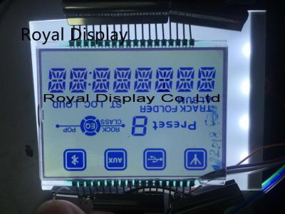 Китай Подгонянный дисплей LCD 7 этапов графический для оборудования радиосвязей продается