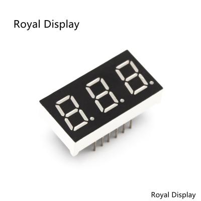 China 100mcd 7 Segment LED Display 3 Digit Numeric LED Display PCAP Touch for sale