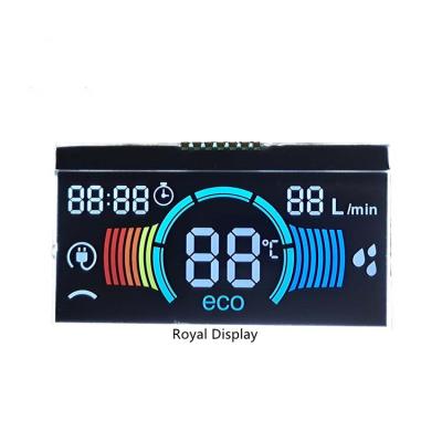 China VA Speedometer TFT LCD Panel E Bike Meter With Zebra FPC Connector for sale