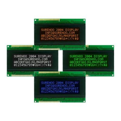 Китай Модуль LCD характера DFSN 20x4 с СИД осветить английское контржурным светом - японский продается