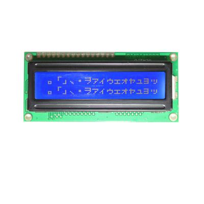 China STN COB Character 16X2 LCD Display Module English Japanese for sale