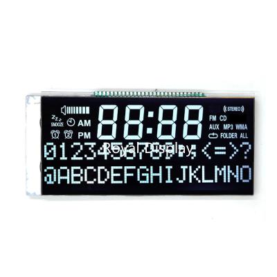 China 12 O'Clock Custom LCD Panel VA Display Monochrome Segment LCD for sale