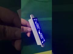 LED display for smart toilet