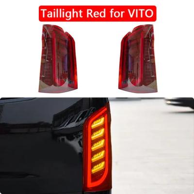 China 16-21 Taillight Assembly For Mercedes Benz VITO V-Class Retrofit Flow Direction LED Running Lights V260 W447 for sale