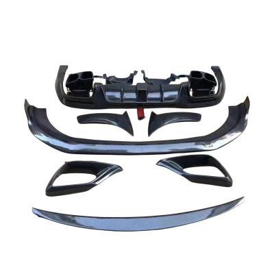 China Upgrade Your W222 S63amg With Oe Standard Carbon Fiber Rear Spoiler And Exhaust Pipe for sale