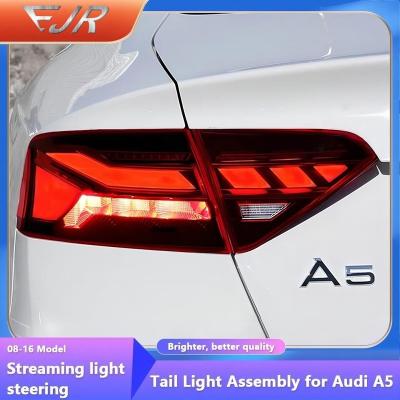 China Ensamblaje de lámparas de cola para Audi A5 08-16 S5 Dinámica LED Luces de marcha Luces de marcha de agua Luces de cola Freno en venta