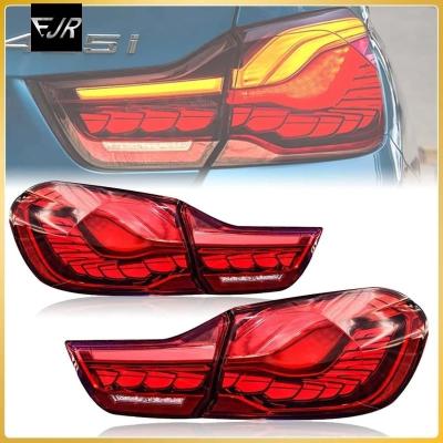 China Taillight Assembly For BMW 4 Series M4 2013-2020 Dragon Scale Tail Light LED Turn Brake DRL Lamp GTS F32 F33 F36 F82 F83 for sale