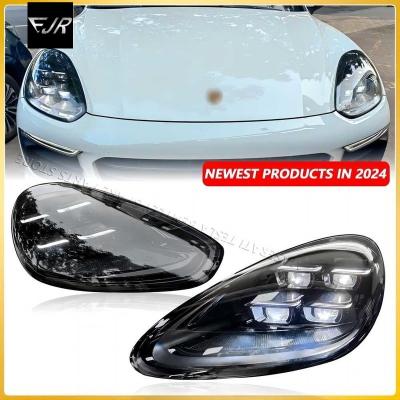 China For Porsche Cayenne 2011-2018 LED Matrix Headlights Assembly 958.1 958.2 Upgrade 2024 Front Head Lights Car Lamp Accesso for sale