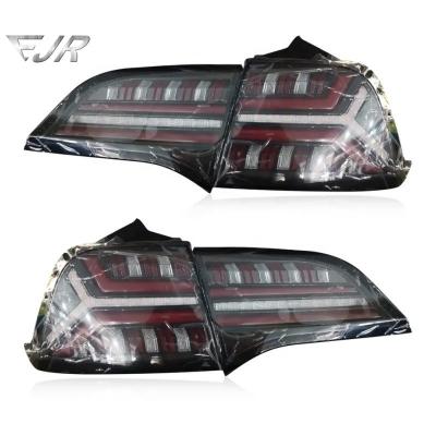 China Wholesale Car Accessories Led Fishbone Tail Lamp Rear Light For Tesla Model 3 2017-2019 Rear Lamp for sale