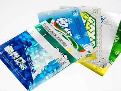 China Alcohol Proof Beer Label Paper Scratch Retardant  With HACCP Certificated for sale