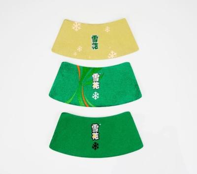 China Self Adhesive Printed Foil Labels Waterproof Anti UV Food Grade Logo Printing for sale